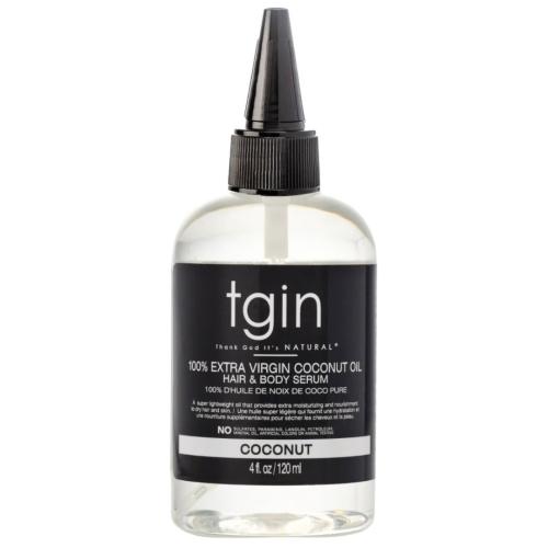 TGIN 100% Extra Virgin Coconut Oil Hair and Body Serum 120ml
