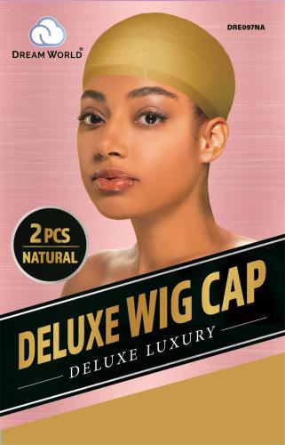 Dream World Wig Cap 2Pcs Natural