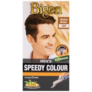 Bigen Men's Speedy Hair Colour #105 Medium Brown
