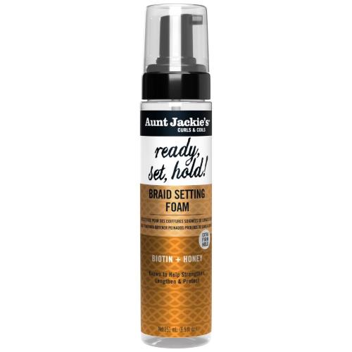 Aunt Jackie's Biotin + Honey Ready Set Braid Foam 251ml