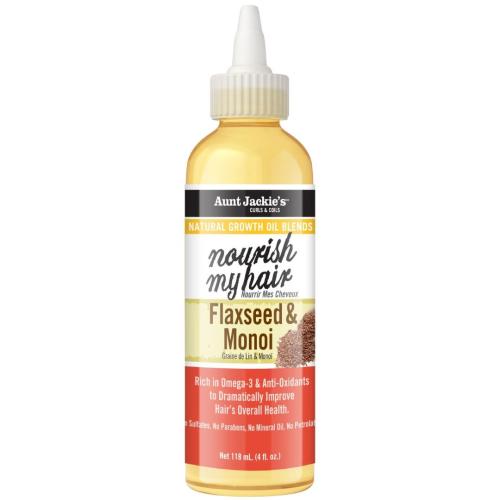 Aunt Jackie's Nourish My Hair Flaxseed & Monoi Oil 118ml