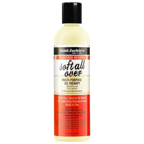 Aunt Jackie's Flaxseed Soft All Over Multi Purpose Oil 237ml