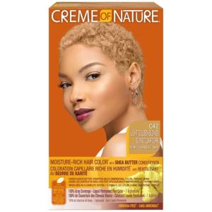 Creme of Nature Hair Color #C42 Light Golden Blonde
