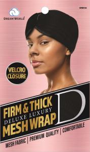 DREAM WORLD FIRM & THICK MESH WRAP BLACK
