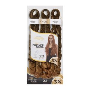 Cherish Spiral French Curl 3x Pre-stretched 22" Colour: T27