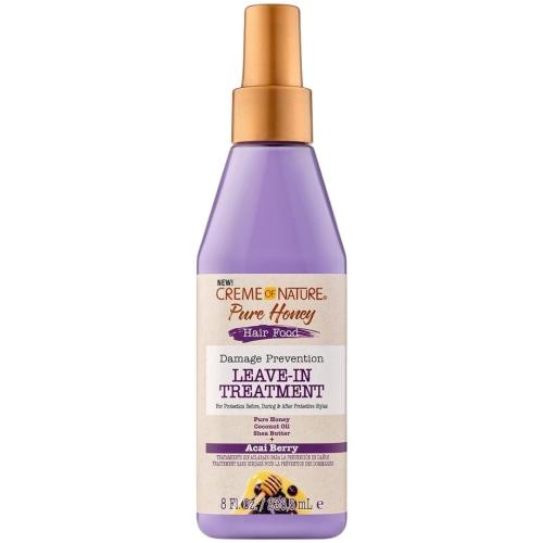 Creme of Nature Pure Honey Hair Food Acai Leave-In Treatment 236ml
