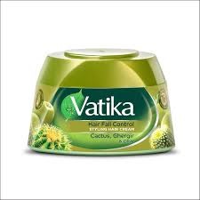 Vatika Naturals Olive Cactus Styling Hair Cream 140ml