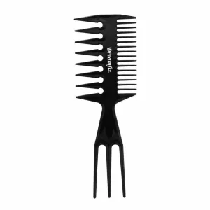 DreamFix 3-in-1 Double Finish Comb Black