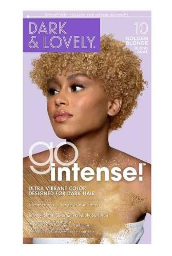 Dark & Lovely Hair Color Go Intense #10 Golden Blonde