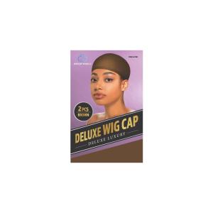 Dream World Deluxe Wig Cap 2pcs Brown
