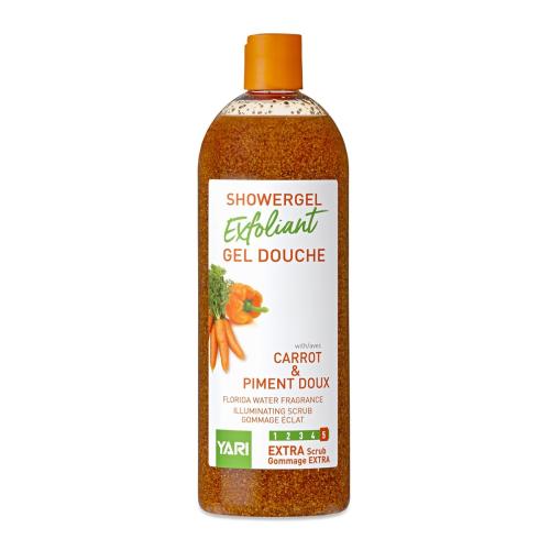 Yari Exfoliant Shower Gel Carrot & Piment Doux 1000ml