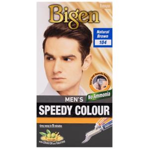 Bigen Men's Speedy Hair Colour #104 Natural Brown