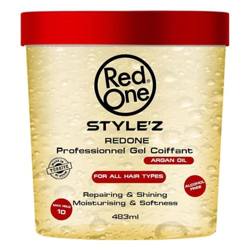 Red One Style'Z Hair Gel Argan Oil 483ml