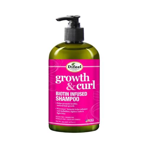 Difeel Growth and Curl Biotin Shampoo 355ml