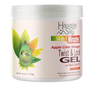 Hawaiian Silky 14-in-1 Apple Cider Vinegar Twist & Lock Gel 454g