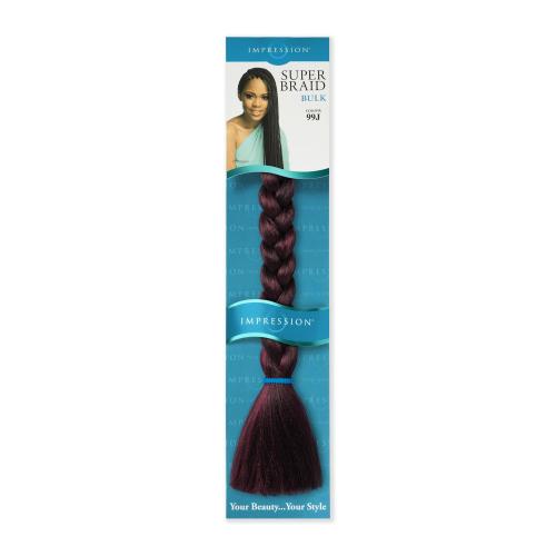 IMPRESSION HAIR BRAID COL:99J