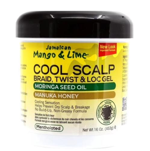 Jamaican Mango & Lime Cool Scalp Braid, Twist & Lock Gel 453g