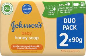 Johnson's Baby Honey Soap 2x90g