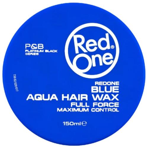 Red One Aqua Hair Wax Blue 150ml