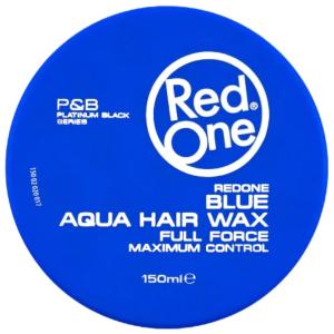 Red One Aqua Hair Wax Blue 150ml