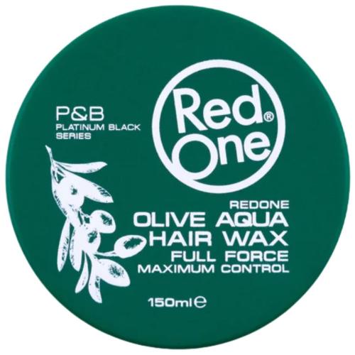 Red One Aqua Hair Wax Olive 150ml