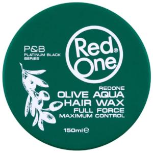 Red One Aqua Hair Wax Olive 150ml