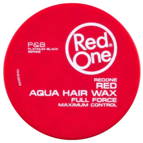 Red One Aqua Hair Wax Red 150ml