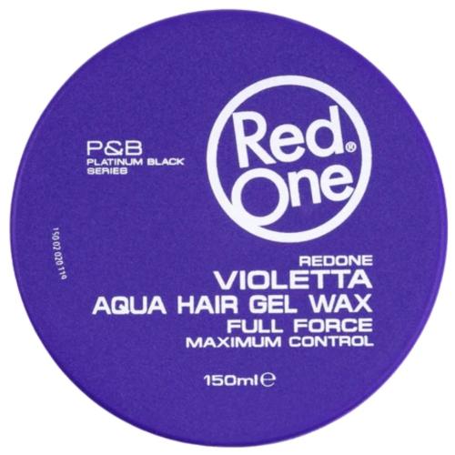 Red One Aqua Hair Gel Wax Violetta 150ml