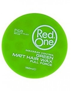 Red One Matte Hair Wax Green 150ml