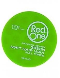 Red One Matte Hair Wax Green 150ml