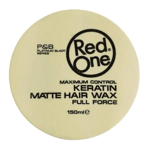 Red One Matte Hair Wax Keratin 150ml
