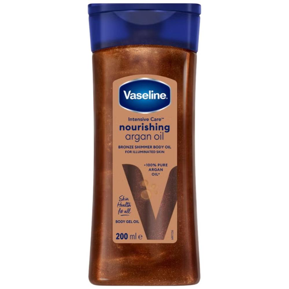 Vaseline Argan Shimmer Bronze Body Oil 200ml