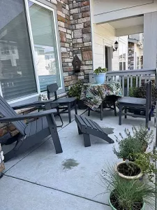 Fotpall till Classic Adirondack