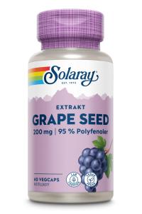 SOLARAY GRAPE SEED EXTRAKT 200MG 60 KAPSLAR