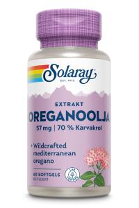 SOLARAY OREGANOOLJA 60 SOFTGELS