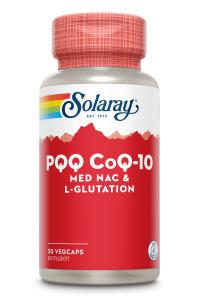 SOLARAY PQQ CO Q-10 L-GLUTATION 30 KAPSLAR