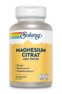 SOLARAY MAGNESIUM CITRAT 90 KAPSLAR