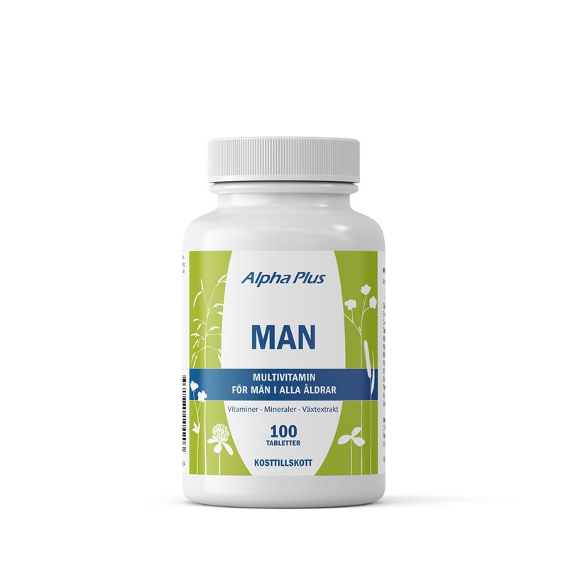 ALPHA PLUS MAN 100 TABLETTER