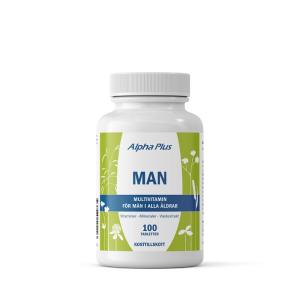 ALPHA PLUS MAN 100 TABLETTER