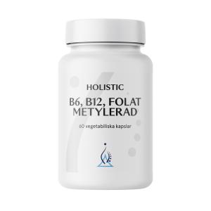 HOLISTIC B6 B12 FOLAT METYLERAD 60 KAPSLAR