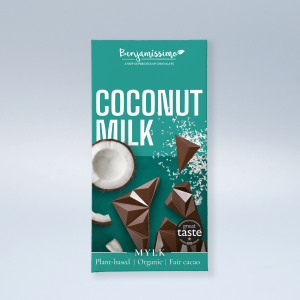 BENJAMISSIMO COCONUT MILK PLANT BASED ORGANIC CHOCOLATE 60G