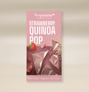 BENJAMISSIMO QUINOA POP PLANT BASED ORGANIC CHOKLAD 60G