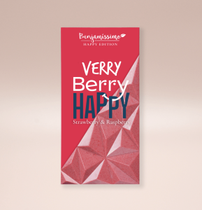 BENJAMISSIMO STRAWBERRY & RASPBERRY WHITE 60G