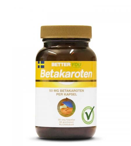 BETTER YOU BETAKAROTEN 50MG 50KAP