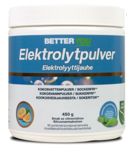 BETTER YOU ELEKTROLYTPULVER 450G CITRON