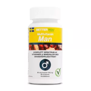 BETTER YOU MULTIVITAMIN MAN 60KAPS