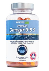 BETTER YOU PREMIUM OMEGA-3-6-9 90 KAPSLAR