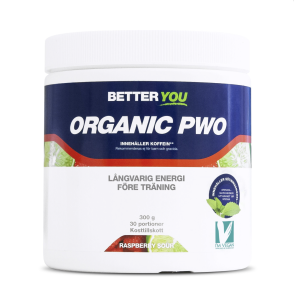 BETTER YOU ORGANIC PWO RASBERRY SOUR 300G
