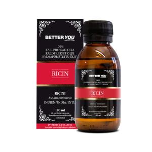 BETTER YOU RICINOLJA 100% KALLPRESSAD 100ML