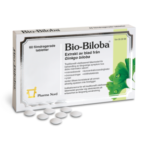PHARMA NORD BIO-BILOBA 60 TABLETTER